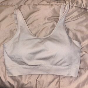 davyPiper Light Beige Ribbed lounge Bra